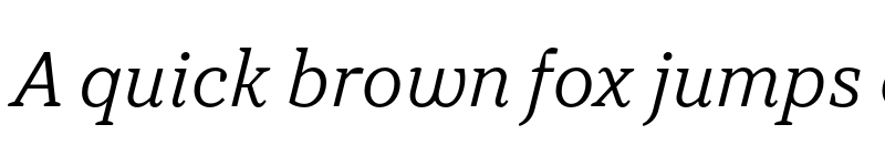 Preview of FONTSPRING DEMO - TT Tricks Light Italic font