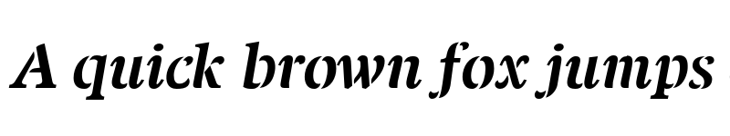 Preview of FONTSPRING DEMO - Twine Bold Italic font