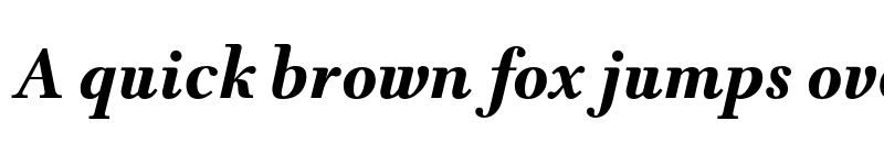 Preview of FONTSPRING DEMO - TWT Prospero Bold Italic font