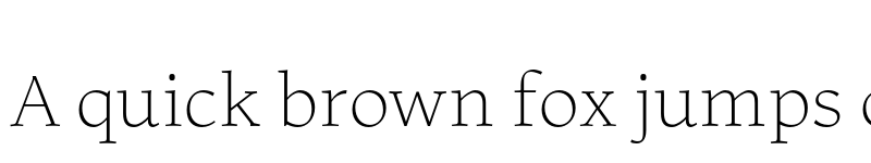 Preview of FONTSPRING DEMO - Uffizi Thin Regular font