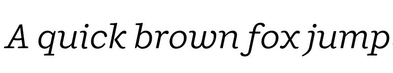 Preview of FONTSPRING DEMO - Ulises Book Italic Regular font