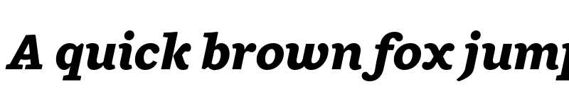 Preview of FONTSPRING DEMO - Ulises Extra Bold Italic Regular font