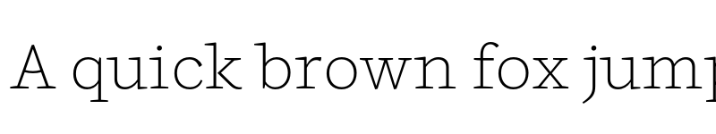 Preview of FONTSPRING DEMO - Ulises Extra Light Regular font