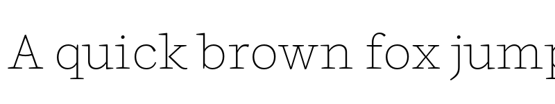 Preview of FONTSPRING DEMO - Ulises Thin Regular font