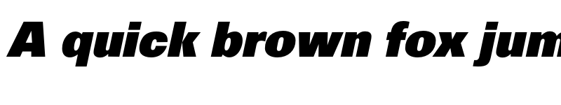 Preview of FONTSPRING DEMO - Ultimate Serial Heavy Italic font