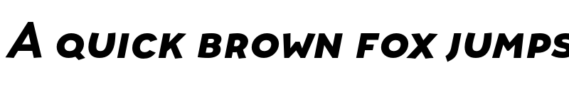 Preview of FONTSPRING DEMO - Umba Sans SC Bold Italic font