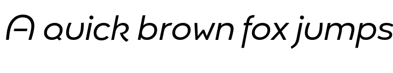 Preview of FONTSPRING DEMO - Umba SansA Italic font