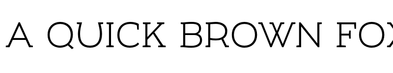 Preview of FONTSPRING DEMO - Umba Slab Caps Light Regular font