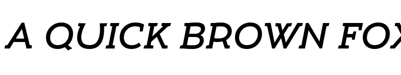 Preview of FONTSPRING DEMO - Umba Slab Caps Medium Italic font