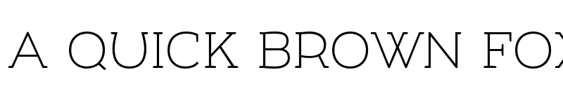 Preview of FONTSPRING DEMO - Umba Slab Caps Thin Regular font