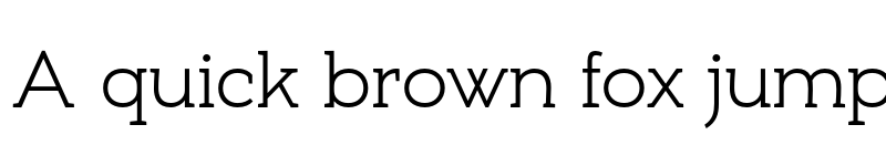 Preview of FONTSPRING DEMO - Umba Slab Light Regular font