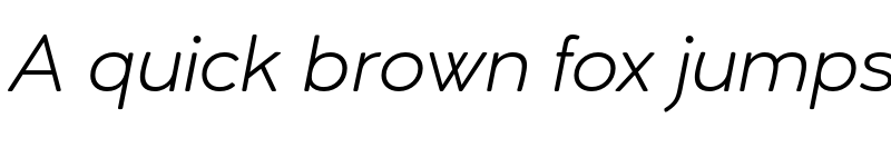 Preview of FONTSPRING DEMO - Umba Soft Thin Bold Italic font