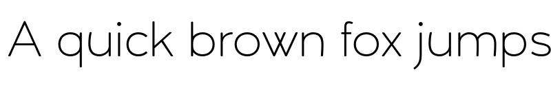 Preview of FONTSPRING DEMO - Umba Soft Thin Regular font