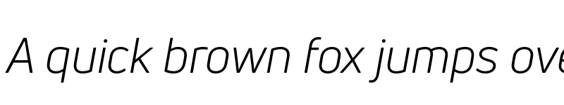 Preview of FONTSPRING DEMO - Uni Neue Book Italic font