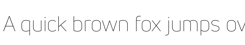 Preview of FONTSPRING DEMO - Uni Neue Thin Regular font