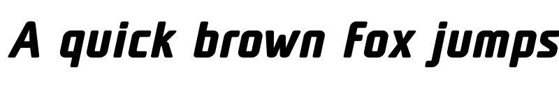 Preview of FONTSPRING DEMO - Unicod Sans Bold Italic font