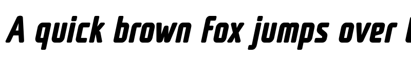 Preview of FONTSPRING DEMO - Unicod Sans Condensed Bold Italic font