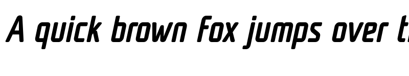 Preview of FONTSPRING DEMO - Unicod Sans Condensed Medium Italic font