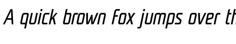 Preview of FONTSPRING DEMO - Unicod Sans Condensed Regular Italic font