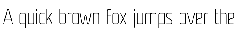 Preview of FONTSPRING DEMO - Unicod Sans Condensed UltraLight font