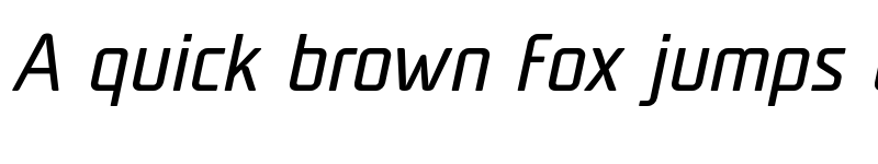 Preview of FONTSPRING DEMO - Unicod Sans Italic font