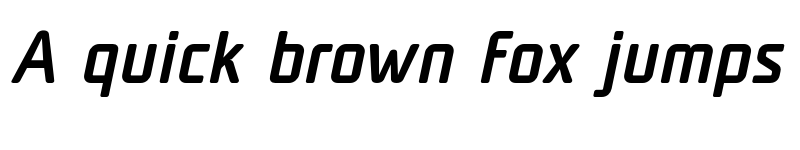 Preview of FONTSPRING DEMO - Unicod Sans Medium Italic font