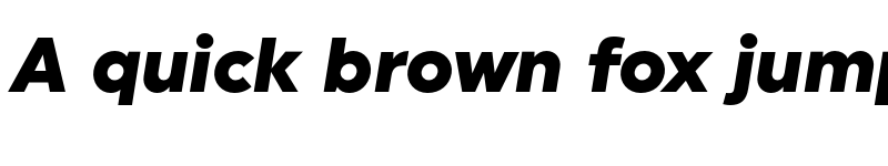 Preview of FONTSPRING DEMO - Uniform Pro Blk It Regular font