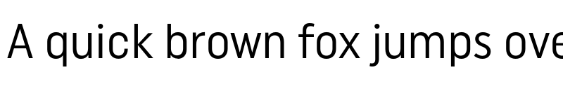 Preview of FONTSPRING DEMO - Uniform Pro Con Reg Regular font