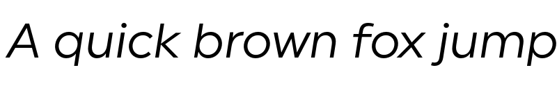 Preview of FONTSPRING DEMO - Uniform Pro Reg It Regular font