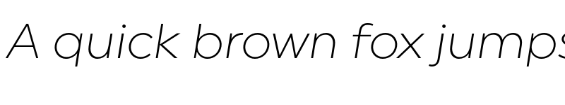 Preview of FONTSPRING DEMO - Uniform Pro Thn It Regular font