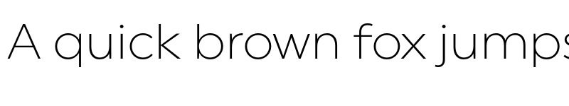 Preview of FONTSPRING DEMO - Uniform Pro Thn Regular font