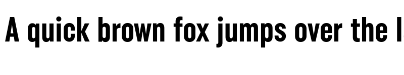 Preview of FONTSPRING DEMO - Uniform Pro Xcon Bld Regular font