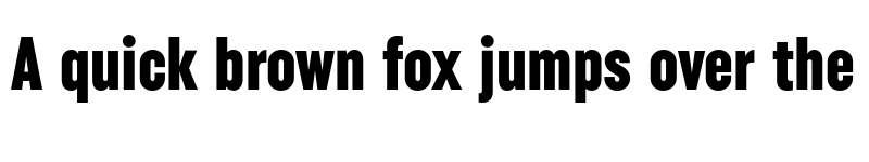 Preview of FONTSPRING DEMO - Uniform Pro Xcon Blk Regular font