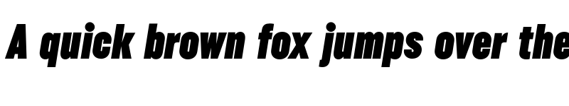 Preview of FONTSPRING DEMO - Uniform Pro Xcon Ult It Regular font