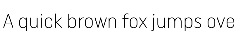 Preview of FONTSPRING DEMO - Uniform Rounded Condensed Light Regular font