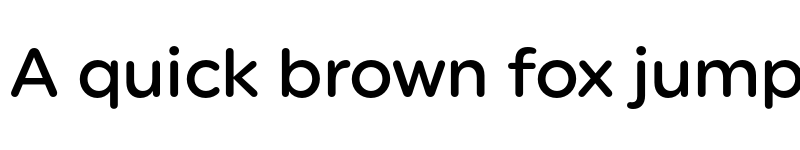 Preview of FONTSPRING DEMO - Uniform Rounded Medium Regular font