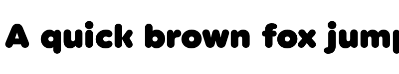 Preview of FONTSPRING DEMO - Uniform Rounded Ultra Regular font