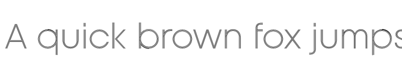 Preview of FONTSPRING DEMO - Unigeo128 Light Regular font