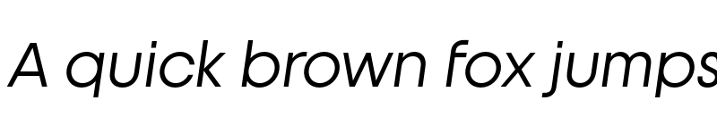 Preview of FONTSPRING DEMO - Unigeo32 Italic font