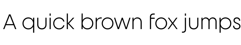 Preview of FONTSPRING DEMO - Unigeo32 Light Regular font