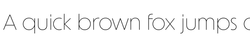 Preview of FONTSPRING DEMO - Unigeo64 Extralight Regular font