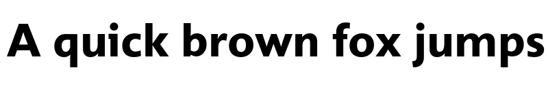 Preview of FONTSPRING DEMO - UnitaBold Regular font