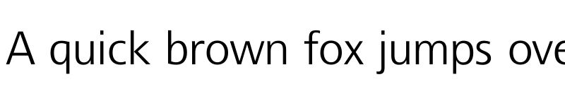 Preview of FONTSPRING DEMO - Unitype Regular Regular font