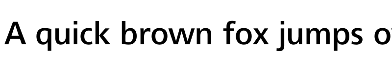 Preview of FONTSPRING DEMO - Unitype SemiBold Regular font