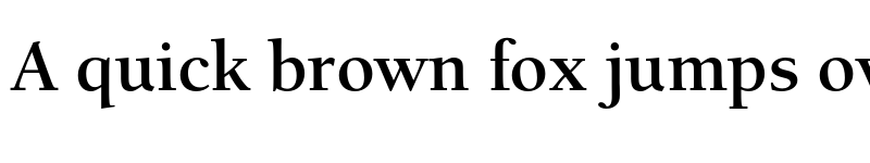 Preview of FONTSPRING DEMO - University Oldstyle Bold font