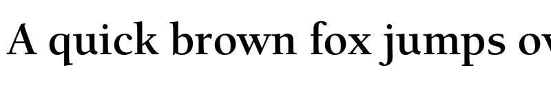 Preview of FONTSPRING DEMO - University Oldstyle Pro Bold font