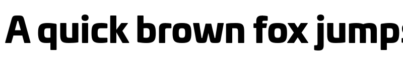 Preview of FONTSPRING DEMO - Univia Pro Black Regular font