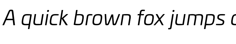 Preview of FONTSPRING DEMO - Univia Pro Book Italic font