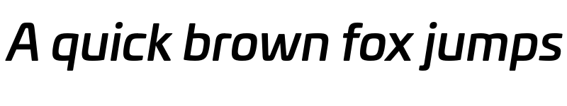 Preview of FONTSPRING DEMO - Univia Pro Medium Italic font