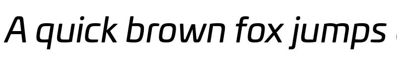 Preview of FONTSPRING DEMO - Univia Pro Regular Italic font